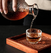 Load image into Gallery viewer, Japanese Glass Sake Pot Set with Warmer