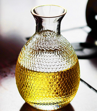 Load image into Gallery viewer, Japanese Glass Sake Pot Set with Warmer