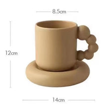 Load image into Gallery viewer, Nordic mug set- Bubble Handle Cup Set- Fairly bubble coffee and tea cup