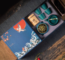 Load image into Gallery viewer, Chinese Kung Fu Tea Set - Traditional Chinese Tea Set- Gift Box Tea Set