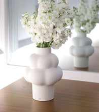 Load image into Gallery viewer, Nordic Styled Ceramics Bubble Form Plain Vase