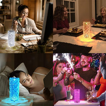 Load image into Gallery viewer, Crystal Lamp Touch Table Light
