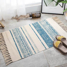 Load image into Gallery viewer, Morocco Cotton Hand Woven Printed Area Rugs
