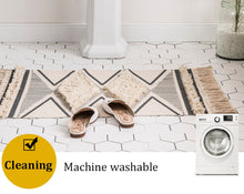 Load image into Gallery viewer, Nordic trend round suede carpet