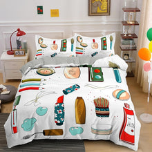 Load image into Gallery viewer, Sweety Girl Cosmetic Printing Duvet Cover Set