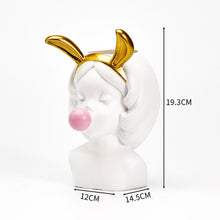 Load image into Gallery viewer, Nordic Style Cute Human Head Flower Vases