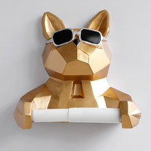 Load image into Gallery viewer, Animal tissue box Statue Figurine Hanging toilet paper holder
