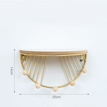 Load image into Gallery viewer, Wall Mount Gold Wall Display Decorations