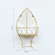 Load image into Gallery viewer, Wall Mount Gold Wall Display Decorations