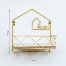 Load image into Gallery viewer, Wall Mount Gold Wall Display Decorations