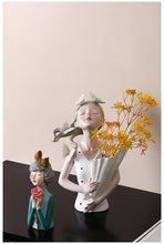 Load image into Gallery viewer, Nordic Butterfly Girl Model Vase