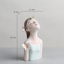 Load image into Gallery viewer, Nordic Butterfly Girl Model Vase