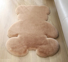 Load image into Gallery viewer, Soft Plush Bear Carpet- Bear Rugs with soft Silk