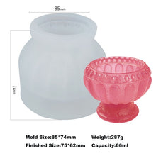 Load image into Gallery viewer, Rome Pillar Candle Molds