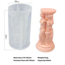 Load image into Gallery viewer, Rome Pillar Candle Molds