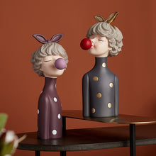 Load image into Gallery viewer, Nordic Morden Girl Art Statue