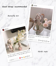 Load image into Gallery viewer, Nordic Butterfly Girl Model Vase