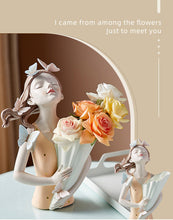 Load image into Gallery viewer, Nordic Butterfly Girl Model Vase