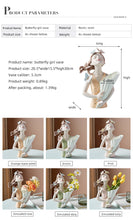 Load image into Gallery viewer, Nordic Butterfly Girl Model Vase