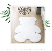 Load image into Gallery viewer, Soft Plush Bear Carpet- Bear Rugs with soft Silk