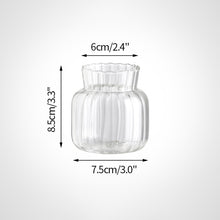 Load image into Gallery viewer, Nordic Glass Flower Vase Bubble Bottle Shaped