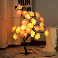 Load image into Gallery viewer, LED Table Lamp Rose Flower Tree Lights
