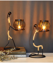 Load image into Gallery viewer, Nordic Home Decoration Creative Iron Candle Holder
