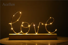 Load image into Gallery viewer, LED Lamp Light LOVE Letters
