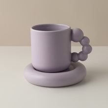 Load image into Gallery viewer, Nordic mug set- Bubble Handle Cup Set- Fairly bubble coffee and tea cup
