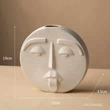 Load image into Gallery viewer, Ceramic Face Funny Vase
