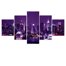Load image into Gallery viewer, 5 Pieces New York City Construction Scenery Pictures
