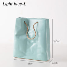 Load image into Gallery viewer, Creative Shopping Basket Ceramic Vase