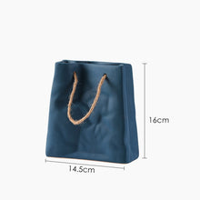 Load image into Gallery viewer, Creative Shopping Basket Ceramic Vase