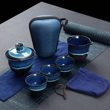 Load image into Gallery viewer, Ceramic Glaze Chinese Kung Fu Tea Set
