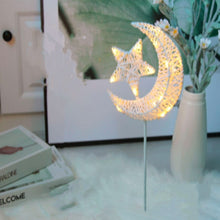 Load image into Gallery viewer, Handmade Heart Star Shape LED Table Lamp