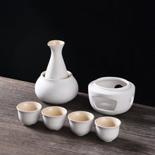 Load image into Gallery viewer, Ceramic Classic Sake Set with Warmer
