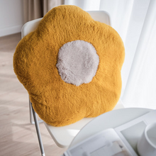 Load image into Gallery viewer, Nordic Imitation Rabbit Fur Flower Cushion
