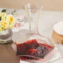 Load image into Gallery viewer, Glass Wine Decanter - Irregular form crystal glass wine decanter- Red Wine Aerator and Gifts
