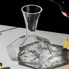 Load image into Gallery viewer, Glass Wine Decanter - Irregular form crystal glass wine decanter- Red Wine Aerator and Gifts
