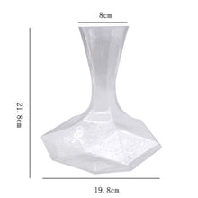 Load image into Gallery viewer, Glass Wine Decanter - Irregular form crystal glass wine decanter- Red Wine Aerator and Gifts
