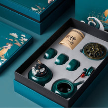Load image into Gallery viewer, Traditional Chinese Tea Set - 7 Pcs Traditional Chinese Styles Gift Box Chinese Tea Set- Perfect Gift for Tea Lovers
