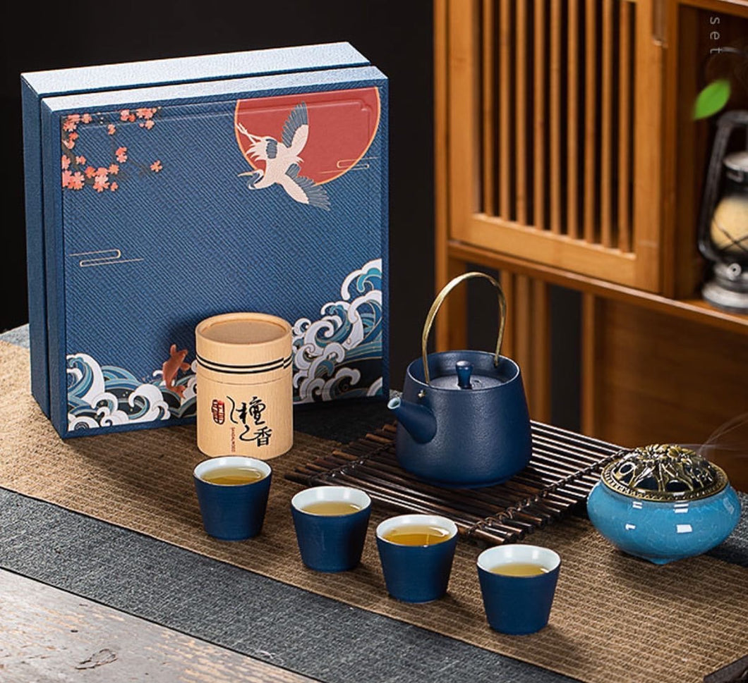 Chinese Kung Fu Tea Set - Traditional Chinese Tea Set- Gift Box Tea Set