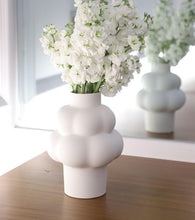 Load image into Gallery viewer, Nordic Styled Ceramics Bubble Form Plain Vase
