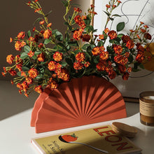 Load image into Gallery viewer, Circular sector modern art ceramics vase
