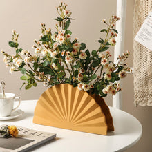 Load image into Gallery viewer, Circular sector modern art ceramics vase
