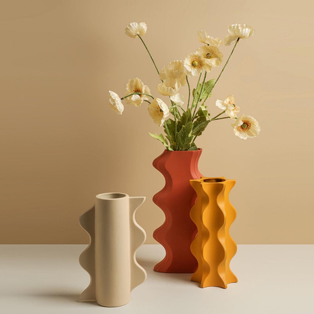 Colorful out-of-shape Vase