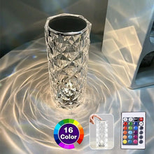 Load image into Gallery viewer, Crystal Lamp Touch Table Light
