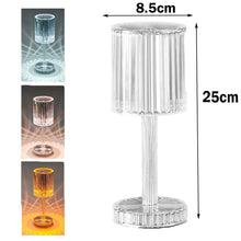 Load image into Gallery viewer, Crystal Touch Romantic Table Lamp
