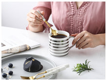 Load image into Gallery viewer, Marble Ceramic Dinner Cutlery Set
