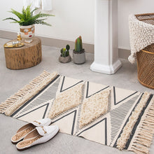 Load image into Gallery viewer, Nordic trend round suede carpet
